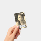 berufliche Foto QR-Website E-Mail sozial modern Ausweis (Handheld)