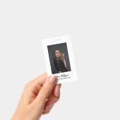 berufliche Foto QR-Website E-Mail sozial modern Ausweis (Handheld)