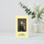 berufliche Foto QR-Website E-Mail sozial modern Visitenkarte (Stehend Vorderseite)