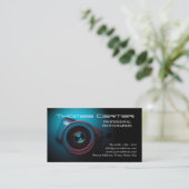 Berufliche Fotograf-Digital-Foto-Karte Visitenkarte (Stehend Vorderseite)