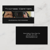 Berufliche Fotograf-/Foto-Schuss-Kamera Visitenkarte (Vorne/Hinten)