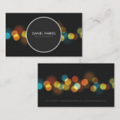 Berufliche Fotograf-Geschäfts-Karte Visitenkarte (Vorne/Hinten)