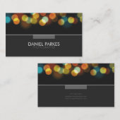 Berufliche Fotograf-Geschäfts-Karte Visitenkarte (Vorne/Hinten)