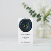 Berufliche Fotograf-Geschäfts-Karten Visitenkarte (Stehend Vorderseite)