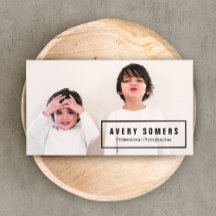 Berufliche Fotografie-Fotokarte