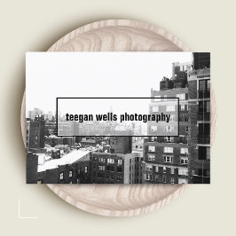 Berufliche Fotografie Fotokarte Visitenkarte