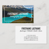 Berufliche Fotografie - Moderne Visitenkarten Visitenkarte (Vorne/Hinten)