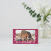 Berufliche Fotografie Visitenkarte (Stehend Vorderseite)