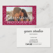 Berufliche Fotografie Visitenkarte (Vorne/Hinten)