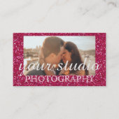 Berufliche Fotografie Visitenkarte (Vorderseite)