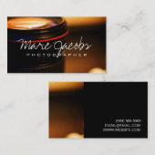 Berufliche Fotografie Visitenkarte (Vorne/Hinten)