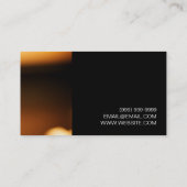 Berufliche Fotografie Visitenkarte (Rückseite)