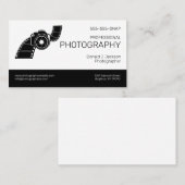 Berufliche Fotografie Visitenkarte (Vorne/Hinten)