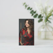 Berufliche Fotografie Visitenkarte (Stehend Vorderseite)