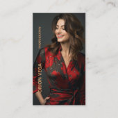 Berufliche Fotografie Visitenkarte (Vorderseite)