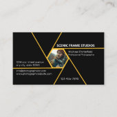 Berufliche Fotografie Visitenkarte (Vorderseite)