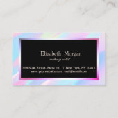 Berufliche Frame Holographic Loyalty Card Treuekarte (Rückseite)