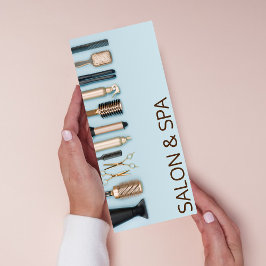 Berufliche Friseur-Preisliste Service-Salon Werbekarte