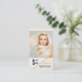 Berufliche Friseurstylist/Schönheitssalon Karte (Stehend Vorderseite)