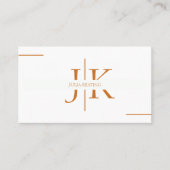 Berufliche Friseurstylistin Moderner Minimalistisc Visitenkarte (Vorderseite)