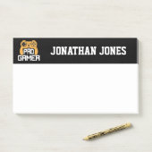 Berufliche Gamer-Notes Post-it Klebezettel (Auf Schreibtisch)