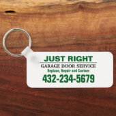 Berufliche Garage Schlüsselanhänger (Rückseite)