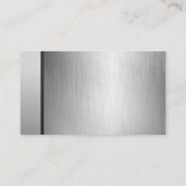 Berufliche gebürstete Goldgeschäfts-Karten Visitenkarte (Rückseite)