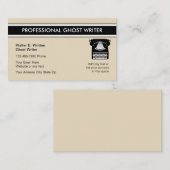 Berufliche Geist-Verfasser-Geschäfts-Karten Visitenkarte (Vorne/Hinten)