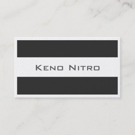 berufliche geometrische Musterkarte Visitenkarte (Vorderseite)