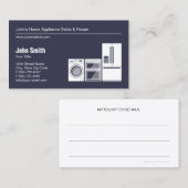 Berufliche Gerätereparatur, -service und -verkauf Visitenkarte (Vorne/Hinten)