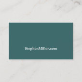 Berufliche Geschäfts-Karte Visitenkarte (Rückseite)