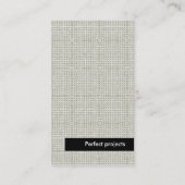 Berufliche Geschäfts-Karte Visitenkarte (Rückseite)