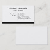 Berufliche Geschäfts-Karten-Schablone Visitenkarte (Vorne/Hinten)