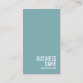 Berufliche Geschäftskarte ChicagoSkyline Visitenkarte (Rückseite)