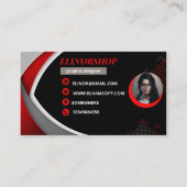 BERUFLICHE GESCHÄFTSKARTE VISITENKARTE (Vorderseite)