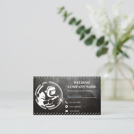 Berufliche Geschäftskarten für Schwarz Visitenkarte (Stehend Vorderseite)