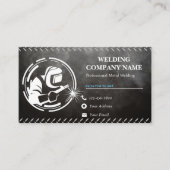 Berufliche Geschäftskarten für Schwarz Visitenkarte (Vorderseite)