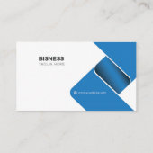 berufliche Geschäftskartenentwurfsschablone Visitenkarte (Rückseite)