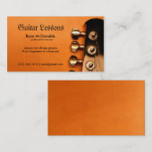 Berufliche Gitarren-Lektions-Geschäfts-Karten Visitenkarte (Vorne/Hinten)