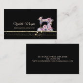 Berufliche Goldstreifen-Nähmaschine Visitenkarte (Vorne/Hinten)