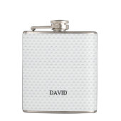 Berufliche Golf-Ball-Beschaffenheits-Flasche Flachmann (Vorderseite)