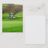 Berufliche Golf-Geschäfts-Karte Visitenkarte (Vorne/Hinten)