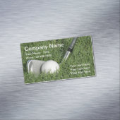 Berufliche Golfunterricht Magnetische Visitenkarte (Beispiel)