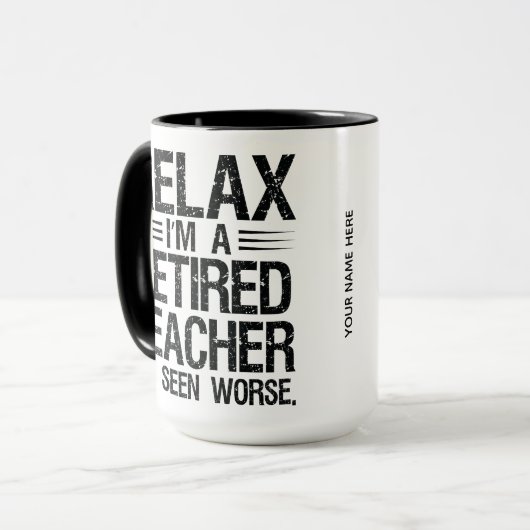 Berufliche Großmutter Funny Cooler Kaffee Tasse (Vorderseite Links)