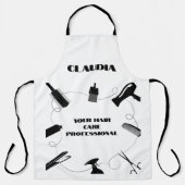 Berufliche Haarstyling-Schürze Schürze (Vorderseite)