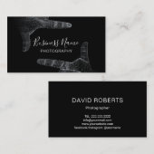 Berufliche Handfotografie Visitenkarte (Vorne/Hinten)