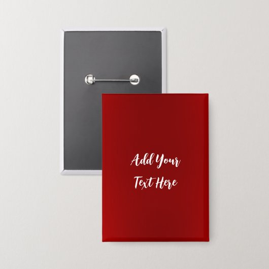 Berufliche Handschrift mit modernem Rot Button (Vorderseite/Rückseite)