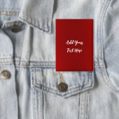 Berufliche Handschrift mit modernem Rot Button (Insitu)