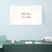 Berufliche Handschrift, Text modern Banner (Messeveranstaltung)