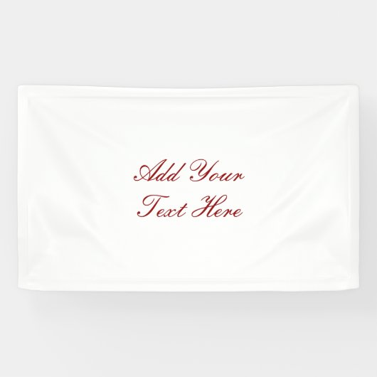 Berufliche Handschrift, Text modern Banner (Horizontal)